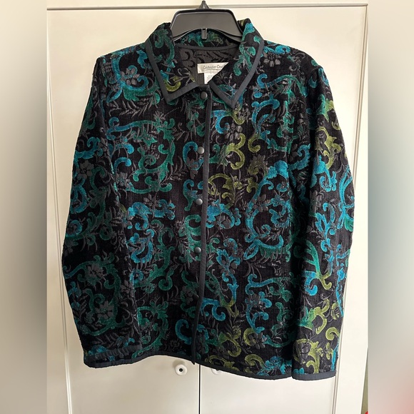 Coldwater Creek Brocade Jacket - Picture 2 of 7